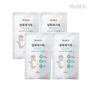 얼룩제거제 플러스 (리필 400ml) 4팩