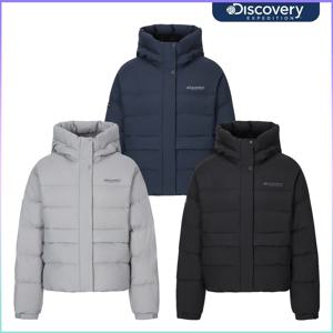 디스커버리 25FW 여성 립스탑 다운 크롭 숏패딩 DWDJ9Q056