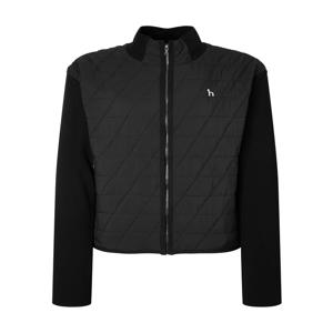 헤지스 골프 여성 [[25FW]] HWJU5D711BK 블랙 여성 퀼팅 경량 패딩 하이브리드 점퍼