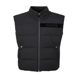 헤지스 골프 [[25FW]] HUJU5D715BK 블랙 남성 중량 스윙 구스다운 베스트 점퍼