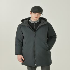 헤지스 골프 [[25FW]] HUJU5D811BK 블랙 단색 구스다운 패딩점퍼