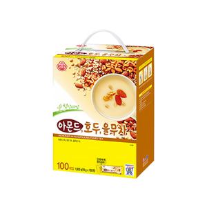 (오뚜기) 아몬드호두율무차 18gX100T 가루분말차 곡물차 자재