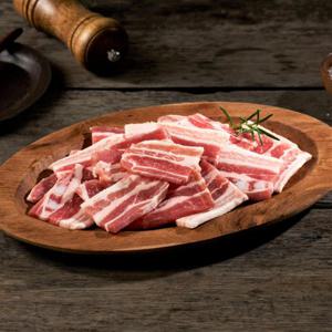 듀록 납작 삼겹살 구이용(200g.냉동.스페인산)