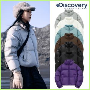 [디스커버리] DWDJ8D046 여성 반슬리 크롭 고프코어 다운 숏패딩