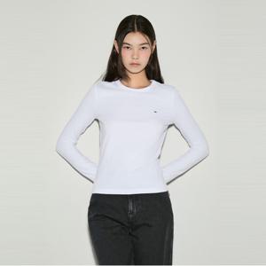 [정상가: 62,000] 타미진스 슬림 저지 롱슬리브 티셔츠 (T32E6TTO21SWT2YBR)