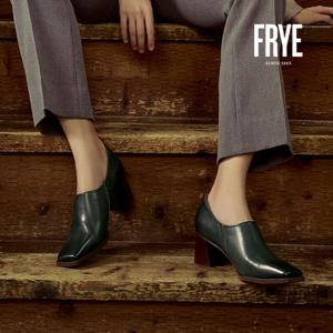 [최초가 159,000원] 프라이 파티나 부티 펌프스(브라운/모스컬러