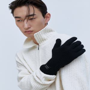 액세서리 남성 [[25FW]] JUGV5F300BK [남성핑거홀] 블랙 울캐시미어 핑거홀 남자장