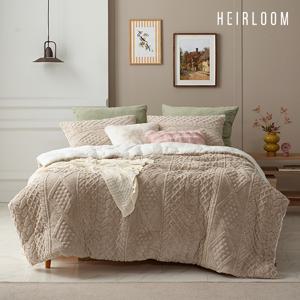 [에어룸 수면온감]25FW 보온기능성 니트극세사 침구1+1세트_SK