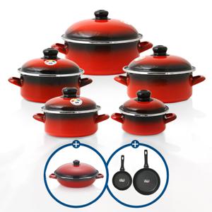 ELO IH 빨강법랑냄비 풀세트