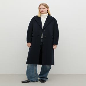 [쉬즈미스] 울 혼방 싱글 핸드메이드 코트 SWHCTP42060