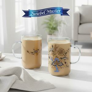 쯔비벨무스터 하이볼 머그  글라스 머그컵 대형 2P