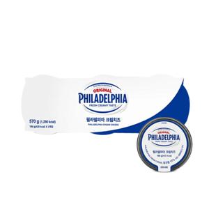 PHILADELPHIA 크림치즈 플레인 190Gx3