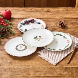 ON L 겨울선물 보따리 D17.8 접시4P세트