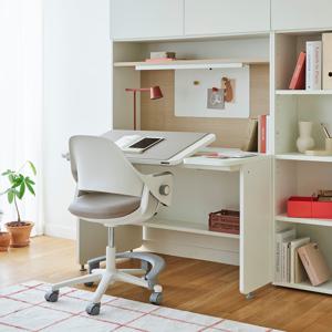 티오 각도조절 책상세트 5단 120x75cm (컬러 택1)