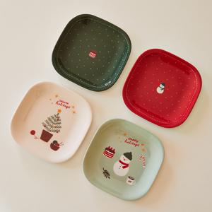 ON L 따뜻한 크리스마스 간식 트레이 4P세트