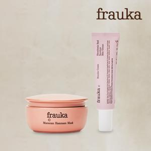 [FRAUKA] 모로칸 하맘마스크+비오캄크림 싱글패키지