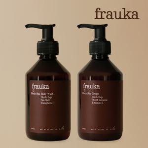 [FRAUKA] 버치 스파 바디워시 1병+바디크림 1병