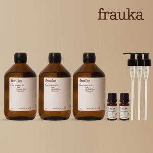 [프라우카] 앰플오일 최초최대용량(500ml 3개+10ml 2개)