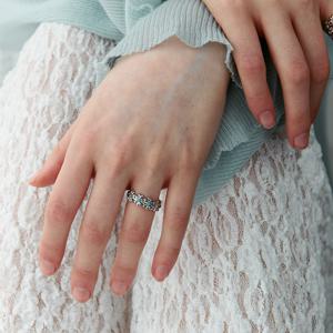 Mini Daisy Bloom Garden Ring_VH2534RI001M