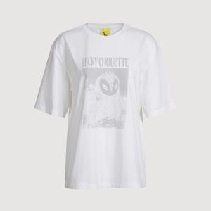 [정가138000] 프린트 포인트 루즈핏 반팔티셔츠 LQTAM25300