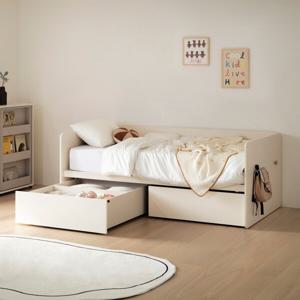 에디키즈 서랍형 수납침대 SS 패키지(복합서랍형, 매트리스 포함)