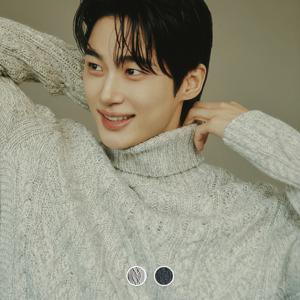 054933 변우석 3gg 터틀넥 스웨터