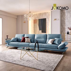 토파즈 6인 기능성 슈렁큰 천연면피 소가죽 소파