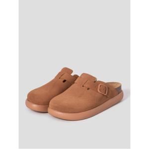 (WOMEN) 코르크 크로그 청키솔 샌들  브릭 (HH54K2C72C)