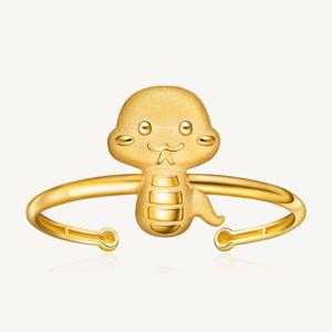 뱀 돌팔찌 24K 순금 11.25g