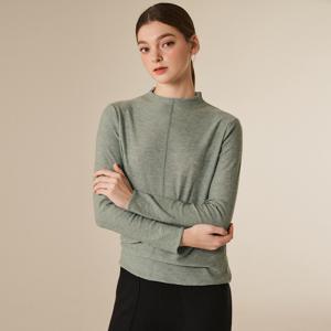 [최초가 78000원] 스티치 라운드 울 니트_YG10WRWPO01