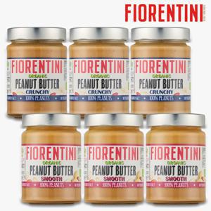 [기존가69,900원]피오렌티니 유기농땅콩버터 스무스*3+크런키*3
