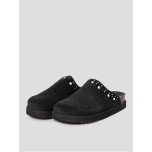 [Scholl X SWAROVSKI] 코르크 크로그 샌들  블랙 (HH54K2H175)