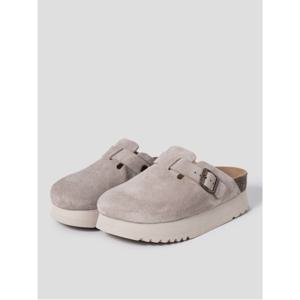 (WOMEN) 코르크 크로그 청키 샌들  옐로이시 브라운 (HH54K2C73B)