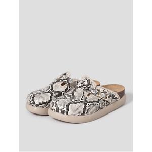 (WOMEN) 코르크 크로그 청키솔 샌들  브라운 (HH54K2C74D)