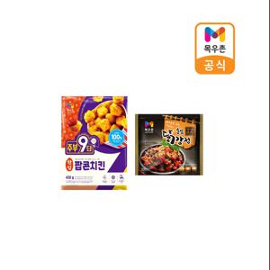 국내산 순살닭강정 220g + 주부9단 팝콘치킨 420g / 냉동