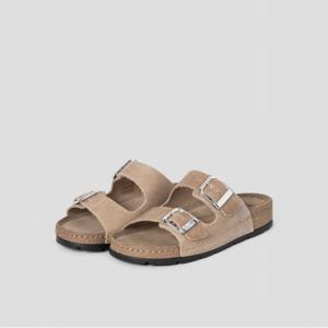 (WOMEN) 투스트랩 컴포트 샌들  베이지 (HH54K2F16A)