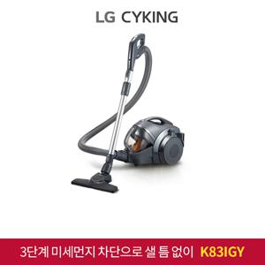 LG 싸이킹 진공청소기 아이언그레이 K83IGY