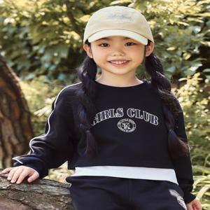 MKE3TR2201 여아 테마 클래식캠퍼스 민소매레이어드 스웨트셔츠