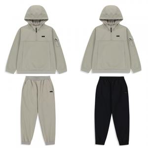 [내셔널지오그래픽키즈] K254UHD230UPT230 아르켈론 더블웜 믹스 후드 반집업