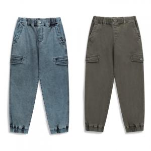 [내셔널지오그래픽키즈] K254UPT050 기모 조거 팬츠 청바지