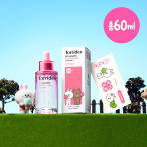 [라인프렌즈/2개묶음] 셀메이징 저분자 콜라겐 모공 탄력앰플 30ml