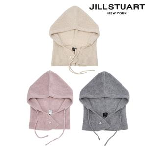 [선물포장]3컬러 여성 하트장식 울캐시미어혼방 바라클라바 JAMU5F400,401,402