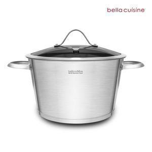 벨라쿠진 트럼펫 곰솥 스테인리스 스틸 28cm