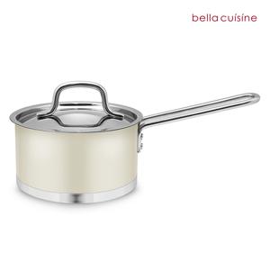 벨라쿠진 아티잔 편수 냄비 인덕션 가능 16cm 웜 아이보리