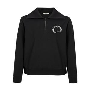 헤지스 골프 여성 [[24FW]] HWTS4C922BK [간절기필수템][ONLINE EXCLUSIVE] 블랙 여성 빅카라 하프집