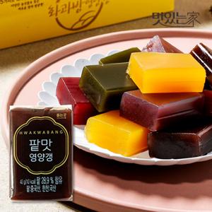 팥맛 양갱 40gx50개입 / 벌크형 대량 큐빅양갱