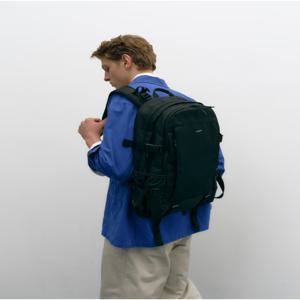 [코듀라] 블랙 US 코듀라 캐주얼 백팩 [노트북수납] JUBA5F450