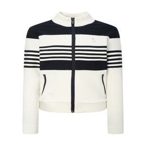 헤지스 골프 여성 [[24FW]] WWSW4C222N3 [스테디셀러]로고 스트라이프 스트레치 집업 니트 (NAVY)