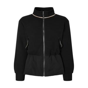 헤지스 골프 여성 [[25FW]] HWJU5D715BK 블랙 여성 플리스 하이브리드 중힙 풀집업 점퍼