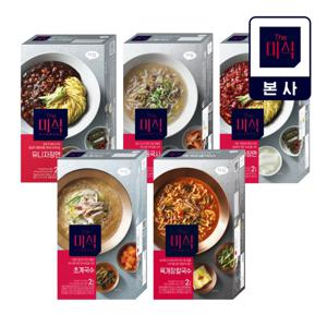 더미식 요리면 5종 골라담기 (유니자장/육개장칼국수/초계국수/안동국시/사천자장)